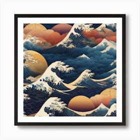 Great Wave Off Kanagawa Art Print