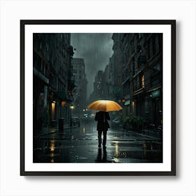 Leonardo Lightning Raining Art Print 3 1 Art Print