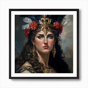 Greek Goddess 23 Art Print