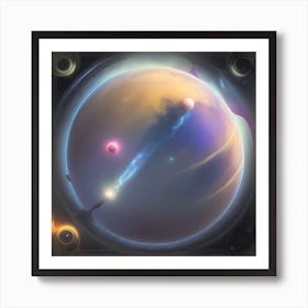 The cosmos Art Print