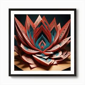 Lotus Flower Art Print