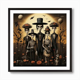 Day Of The Dead 4 Art Print