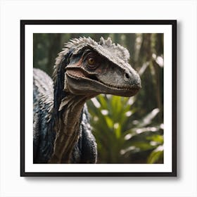 Velociraptor Art Print