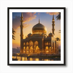 Islamic Mosque 1 Art Print