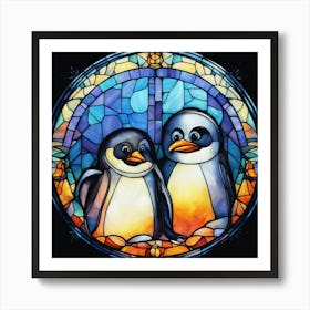 Penguins 1 Art Print