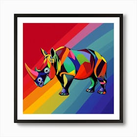 Rhino 1 Art Print