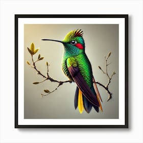 Hummingbird 29 Art Print