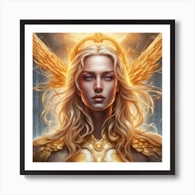 Angel Of The Sun Art Print