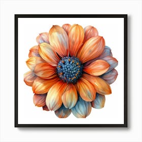 Dahlia 14 Art Print