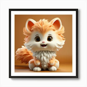 Cute Kitty 2 Art Print