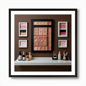 Default Create Unique Design Cosmetics Art Wall 0 Art Print