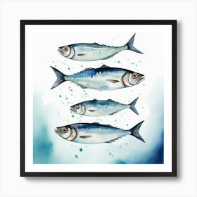 Sardines 7 Art Print