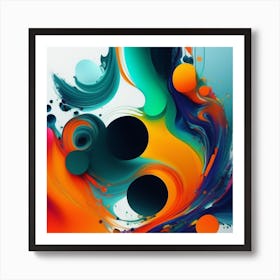 Abstract Painting 1 Art Print