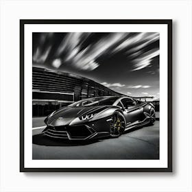 Lamborghini Huracan 7 Art Print