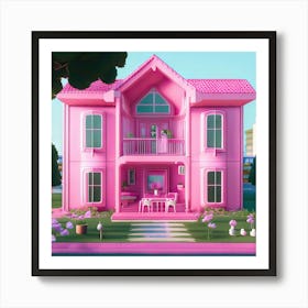 Barbie Dream House (30) Art Print