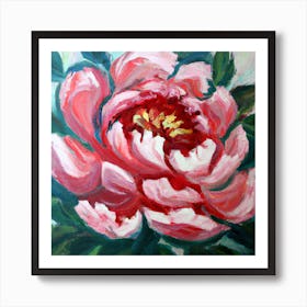 Pink Peony Art Print