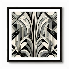 Deco Wallpaper 9 Art Print