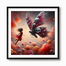 'Flight Of The Butterflies' 1 Art Print