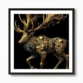 Deer Art 3 Art Print