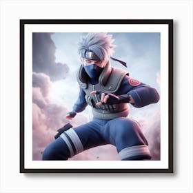 Kakashi Sensei 15 Art Print