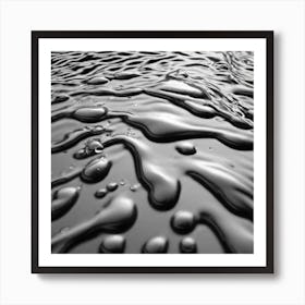 Water Droplets 2 Art Print