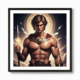 Strength of a God Art Print