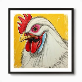 Rooster 34 Art Print