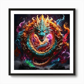 Dragon 6 Art Print