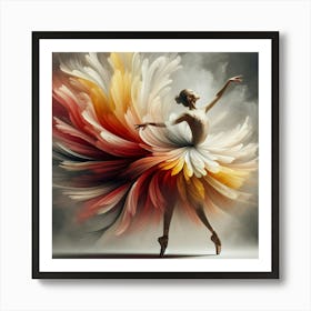 Ballet Dancer 2 Art Print