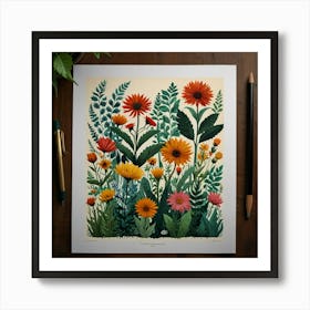 Wildflowers Poster