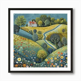 Night In The Country Art Print