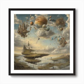 'The City Of Dreams' Art Print