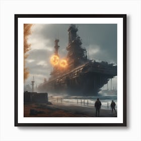 Sandstorm Art Print