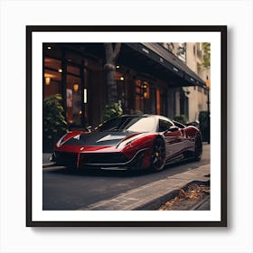 Ferrari 488 Art Print