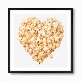 Heart Of Popcorn 19 Art Print