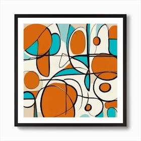 Abstract Painting 21 Art Print