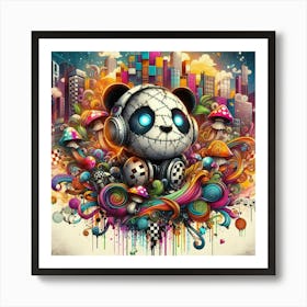 Panda 9 Art Print