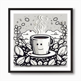 Coffee Cup 3 Art Print