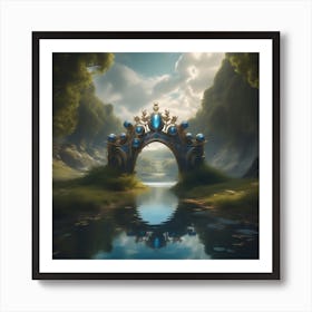 Gate Of Legends 1 Art Print