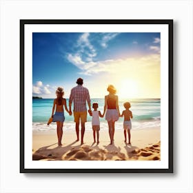 Family Holiday Joy Bonding Travel Adventure Relaxation Together Exploration Laughter Mem (18) Art Print