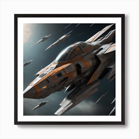 Space War Art Print