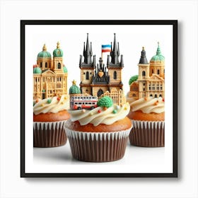 Prague Cupcakes 1 Art Print