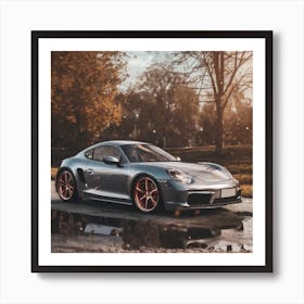 Porsche Cayman Art Print