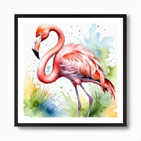 Flamingo 1 Art Print