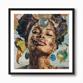 Black History Month Is World History Art Print