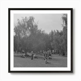 Untitled Photo, Possibly Related To Butte, Montana, Part Of Columbia Gardens, An Outdoor Amusement Resor Art Print