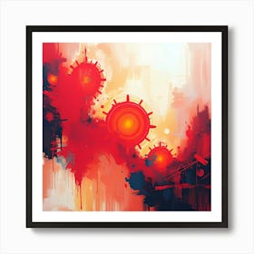 Abstract Painting 267 Poster