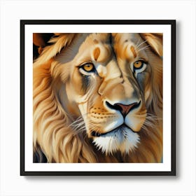 Lion_2 Art Print