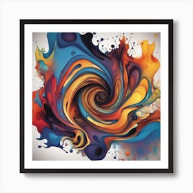 Abstract Painting 1 Art Print