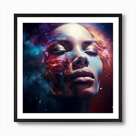 Nebula Art Print